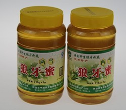 (4256618)狼牙 纯天然 两当狼牙蜜 750g*2瓶 中华老字号 特惠装 热卖